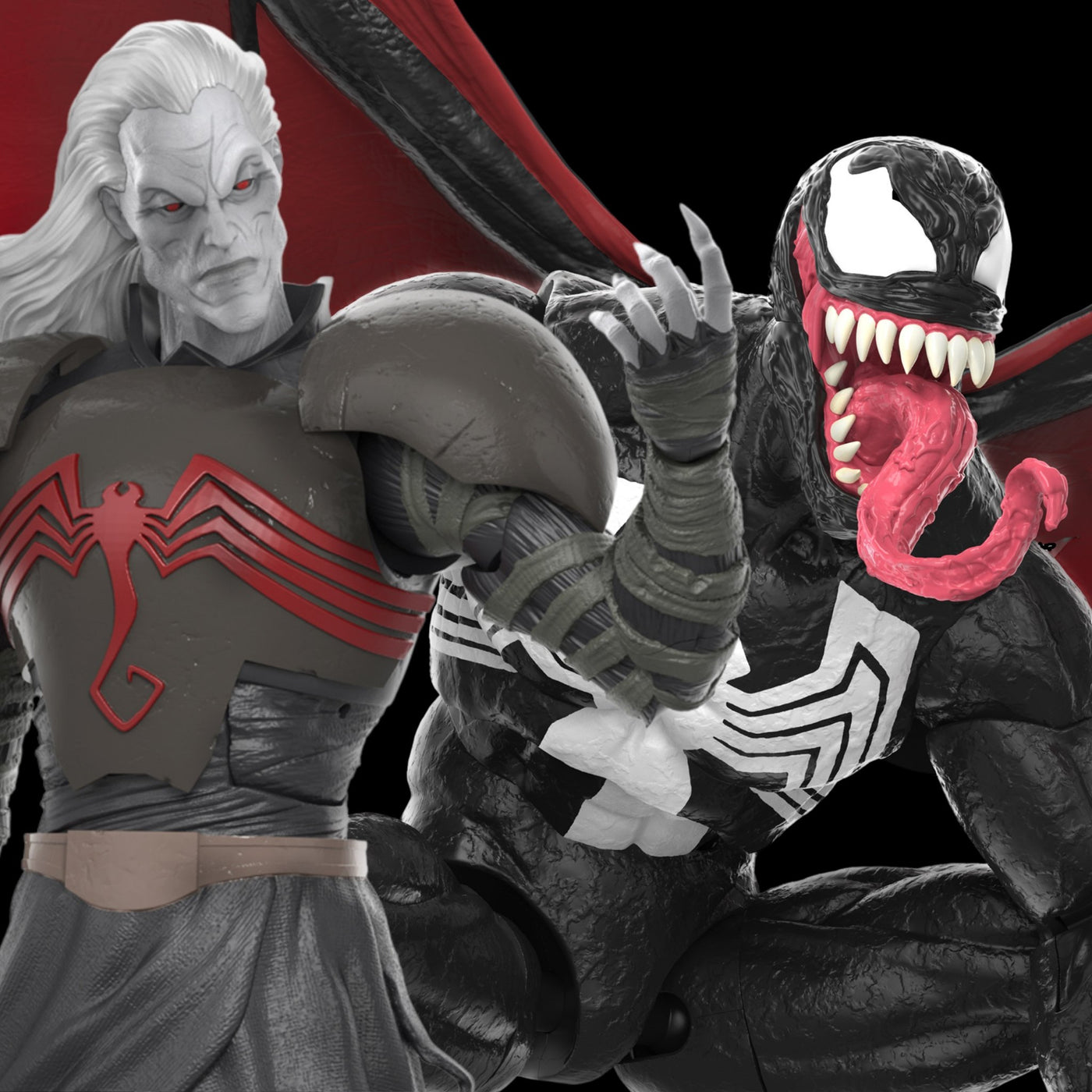 Marvel Legends 60th Anniversary Knull and Venom 2-Pack — Nerdzoic Toy Store