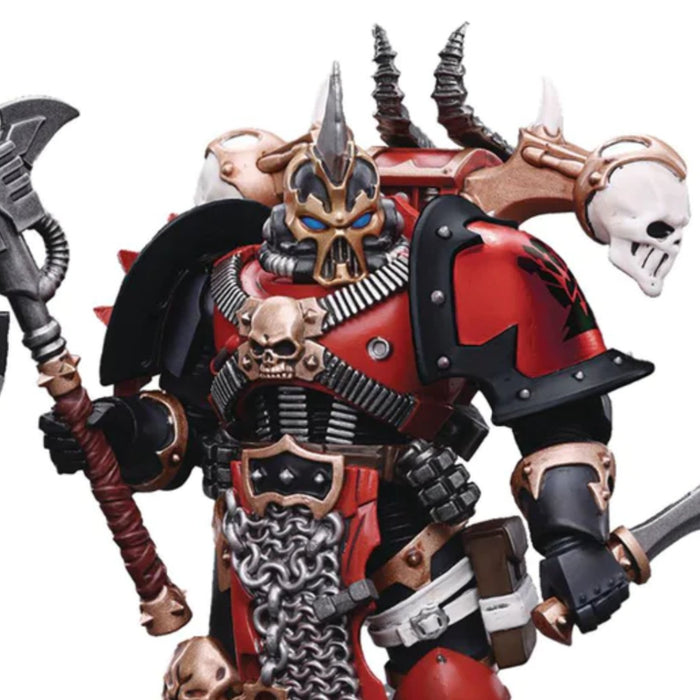 Warhammer 40k Chaos Space Marines Red Corsairs Exalted Champion Gotor the Blade (1/18 Scale)
