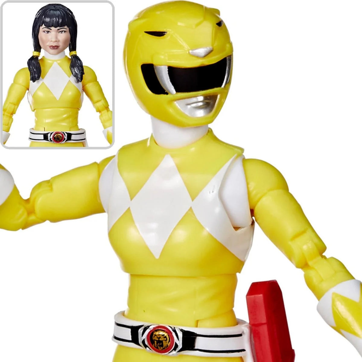 Power Rangers Lightning Collection Remastered Yellow Ranger Figure ...