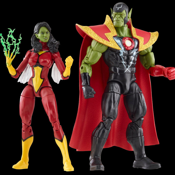 Marvel Legends Skrull Queen and Super-Skrull 2-Pack