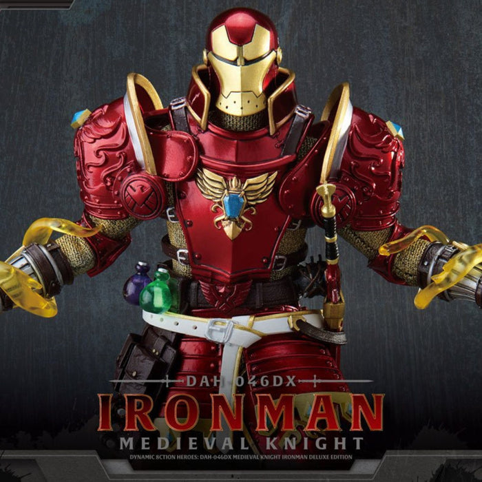 Marvel Dynamic 8ction Heroes DAH-046DX Medieval Knight Iron Man (Deluxe Ver.)