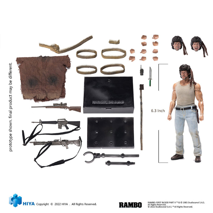 Rambo: First Blood Exquisite Super Series Previews Exclusive John J. Rambo (1:12 Scale)