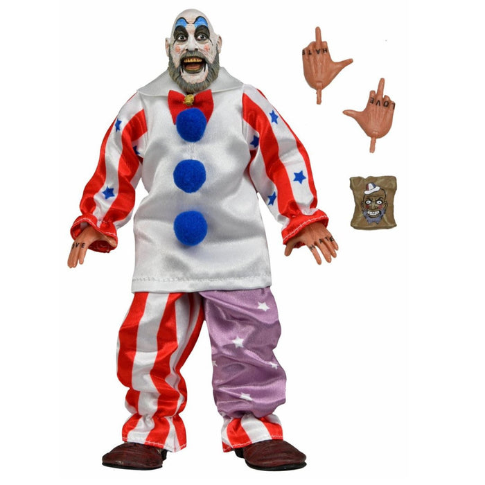 NECA 20th Anniversary House of 1000 Corpses 8" Clothed Captain Spaulding