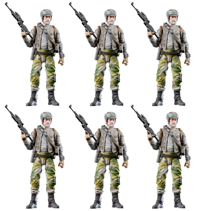 Star Wars The Black Series Deluxe Endor Commando Return of the Jedi 40th Anniversary ARMY BUILDER SET OF 6