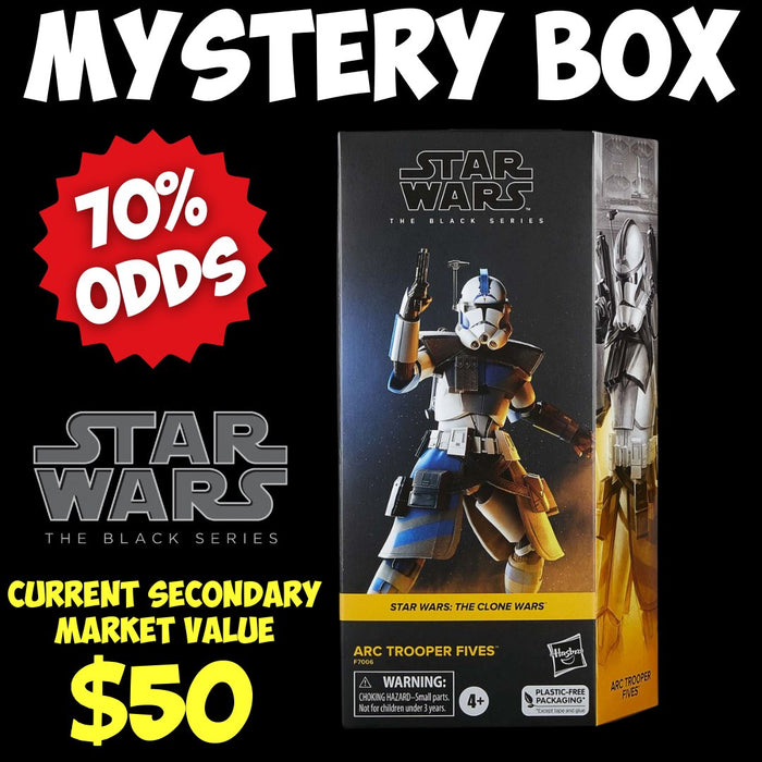 Nerdzoic Mystery Box 015: Black Series (Limited to 50)