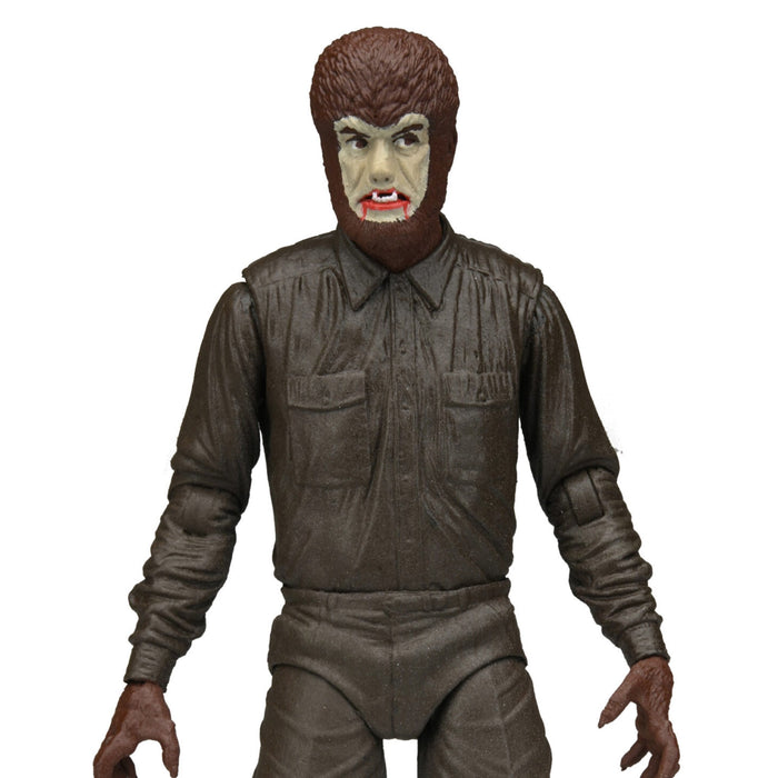 NECA Universal Monsters Retro Glow-In-The-Dark The Wolfman (Remco Tribute)