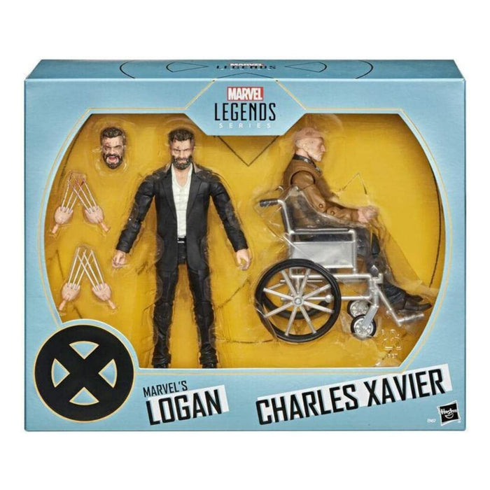 Marvel Legends Exclusive X-Men Logan and Charles Xavier 2-Pack