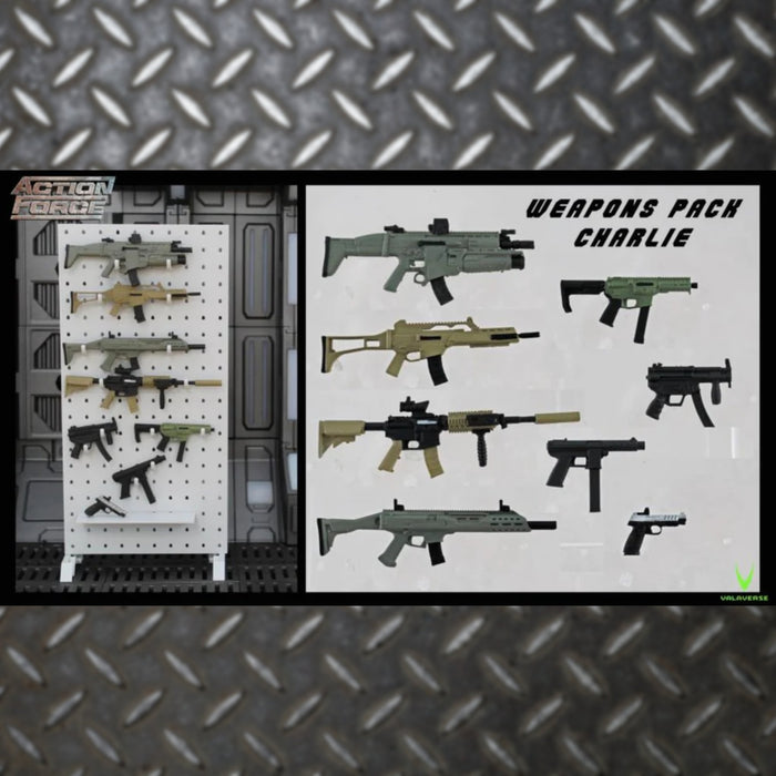 Action Force Weapons Pack (Charlie) Accessory Set