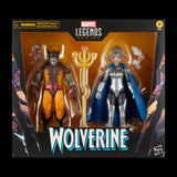 Marvel Legends Wolverine 50th Anniversary Brood Wolverine and Lilandra Neramani 2-Pack