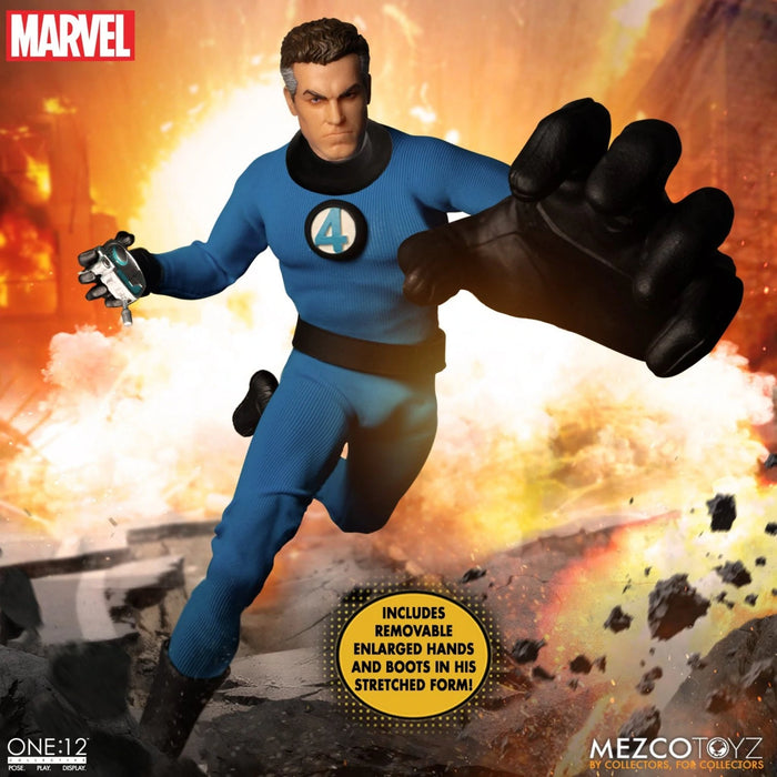 Fantastic Four Mezco One:12 Collective Deluxe Steel Boxed Set