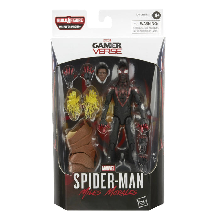 Marvel Legends Gamerverse Miles Morales Spider-Man (Armadillo BAF)