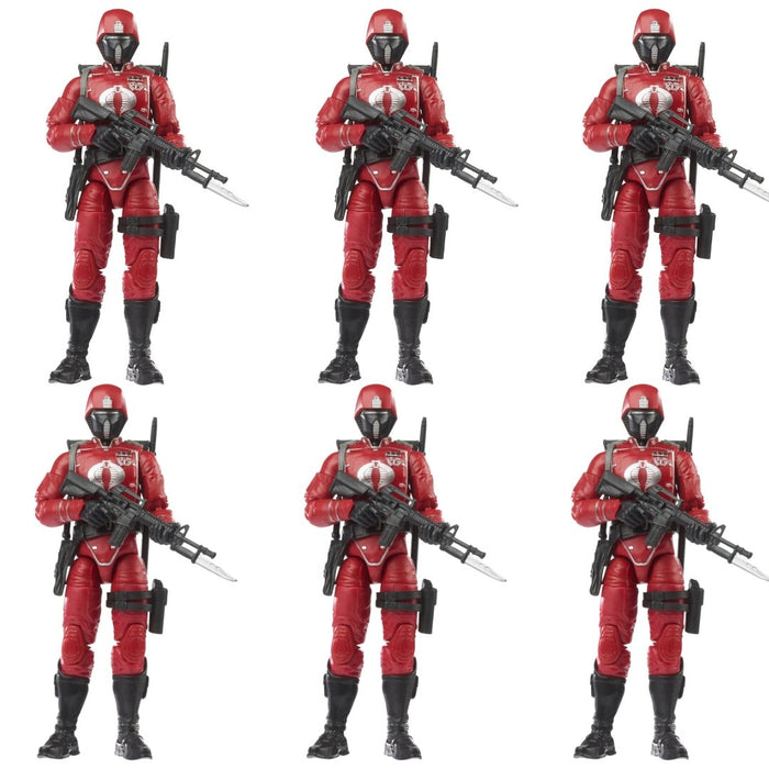 G.I. Joe Classified Crimson Guard ARMY BUILDER SET OF 6
