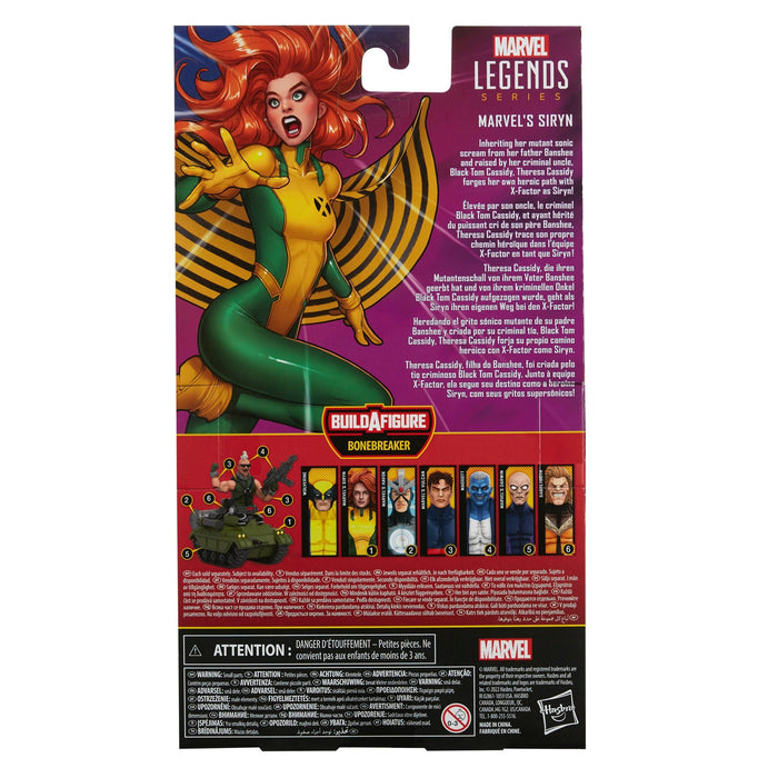 Marvel Legends X-Men Siryn (Bonebreaker BAF)