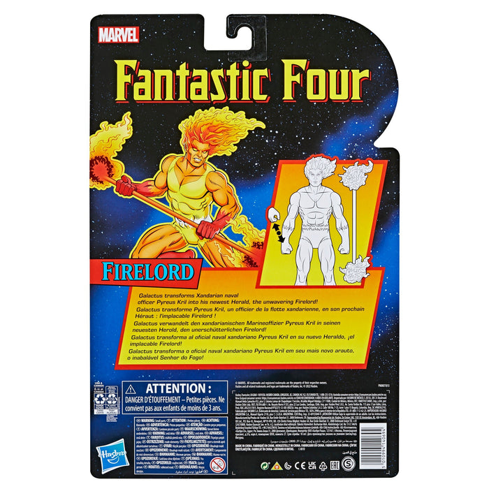 Marvel Legends Fantastic Four Retro Collection Firelord