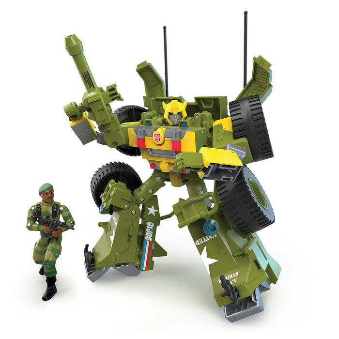 Transformers Collaborative G.I. Joe Mash-Up: Bumblebee A.W.E. Striker and Lonzo “Stalker” Wilkinson