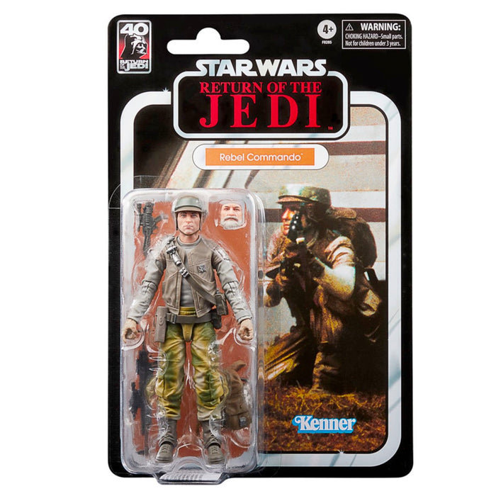 Star Wars The Black Series Deluxe Endor Commando Return of the Jedi 40th Anniversary ARMY BUILDER SET OF 6