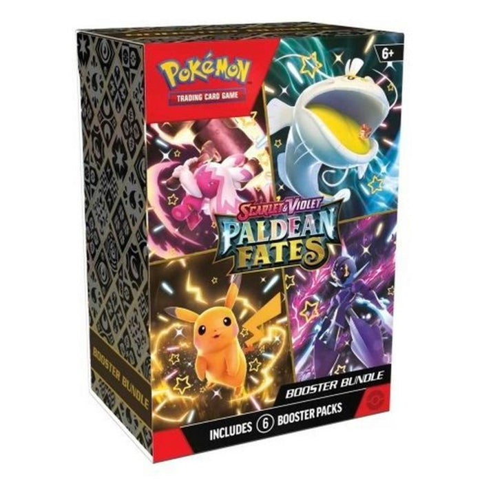 Pokémon TCG: Scarlet & Violet 4.5: Paldean Fates Booster Bundle (6 Pac —  Nerdzoic Toy Store