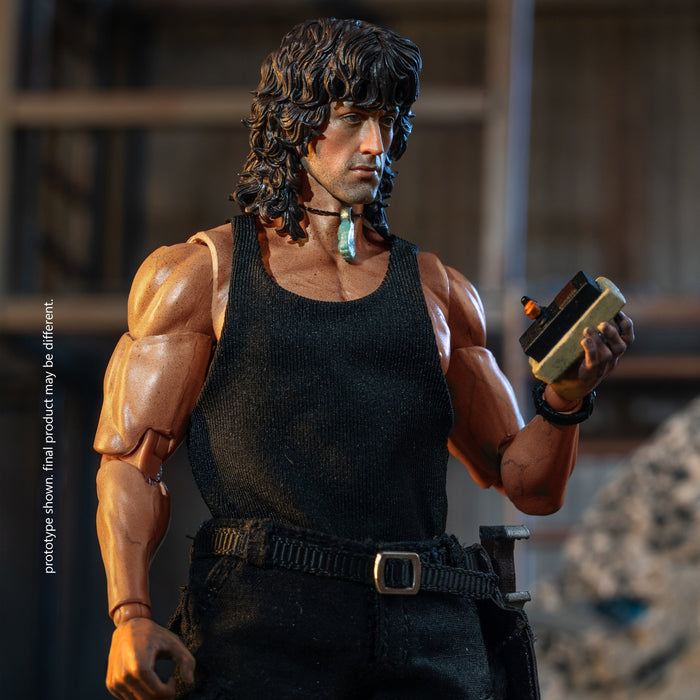 First Blood Exquisite Super Series John Rambo 1/12 Scale PX Previews  Exclusive Action Figure