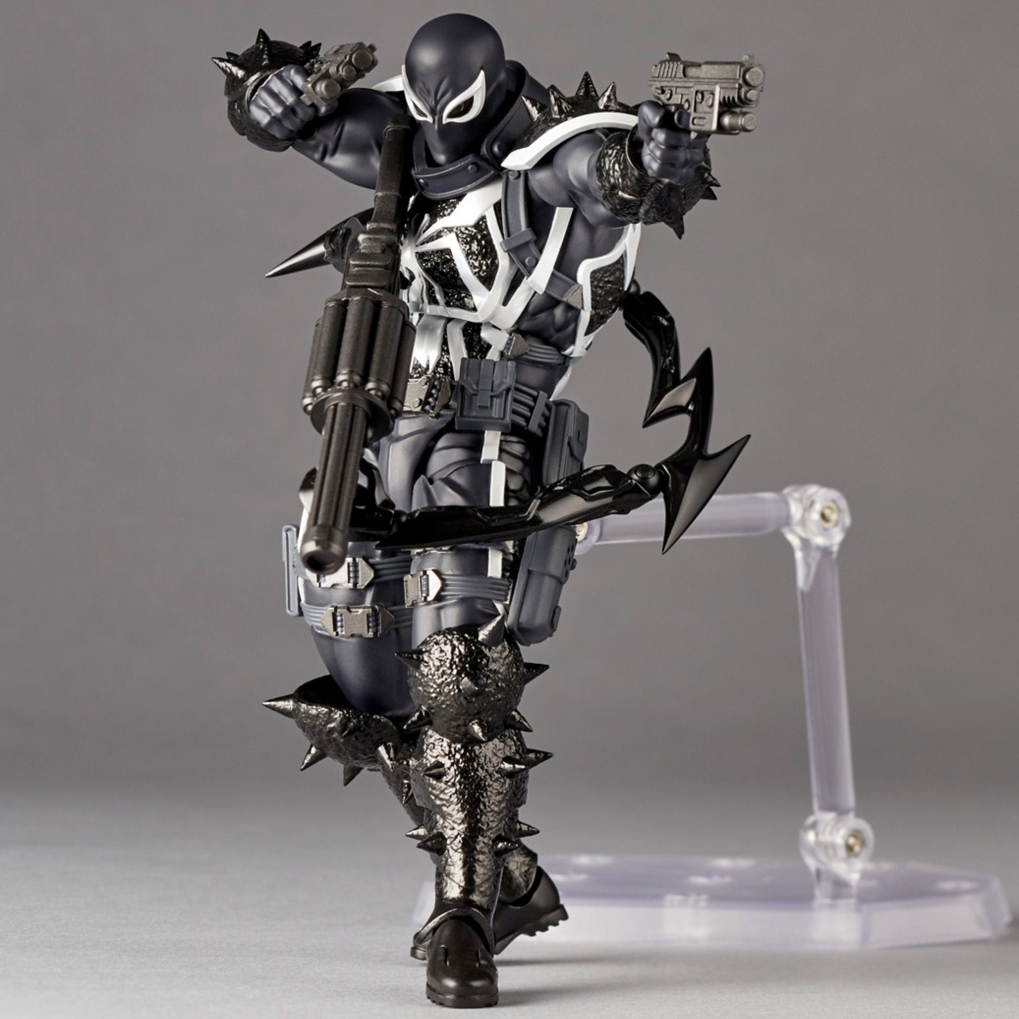 Agent Venom Rifle Amazing Yamaguchi Revoltech Agent Venom — Nerdzoic Toy Store