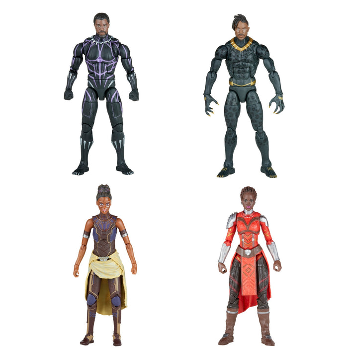 Marvel Legends Black Panther SET OF 4 (Legacy Collection)