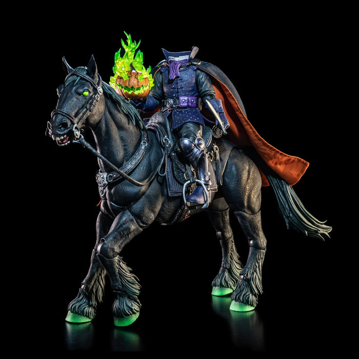 Mythic Legions Figura Obscura Headless Horseman (Spectral Green Retail Exclusive)