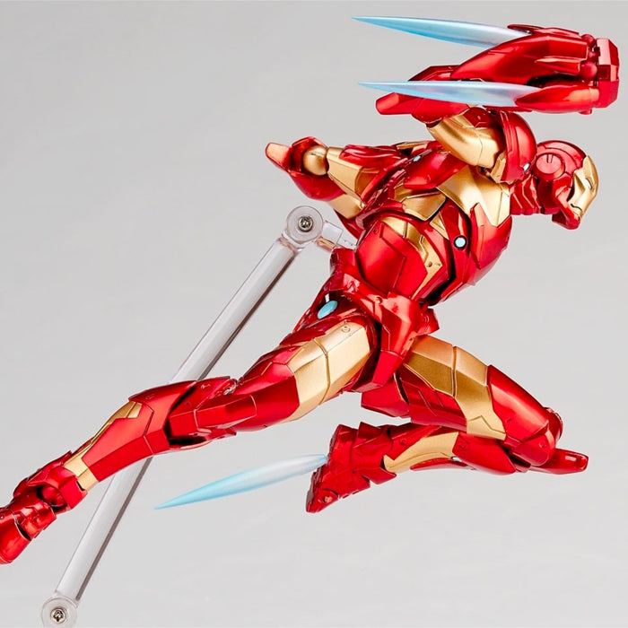 Amazing Yamaguchi Revoltech Marvel's Iron Man Bleeding Edge Armor #013