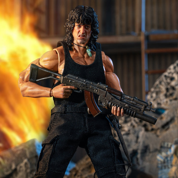 Rambo: First Blood Exquisite Super Series John J. Rambo 1:12 Scale Action  Figure - Previews Exclusive