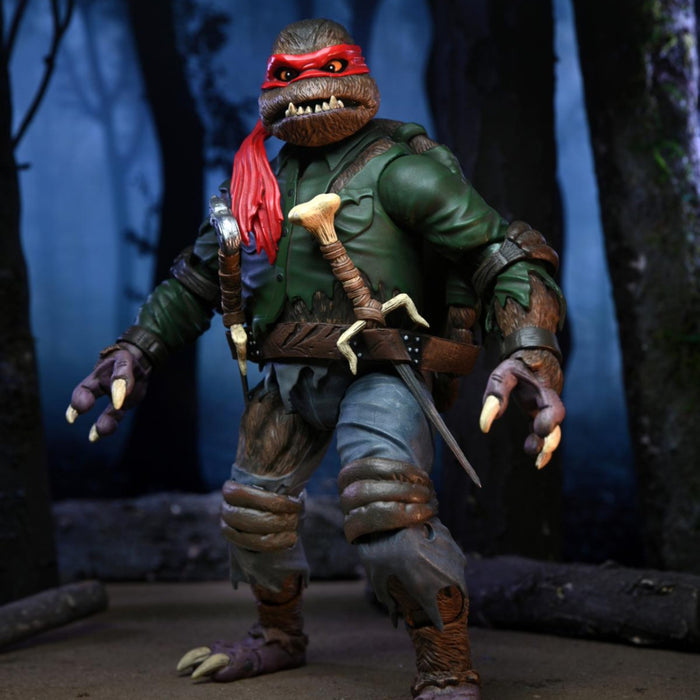 NECA Universal Monsters Teenage Mutant Ninja Turtles Raphael as the Wolfman