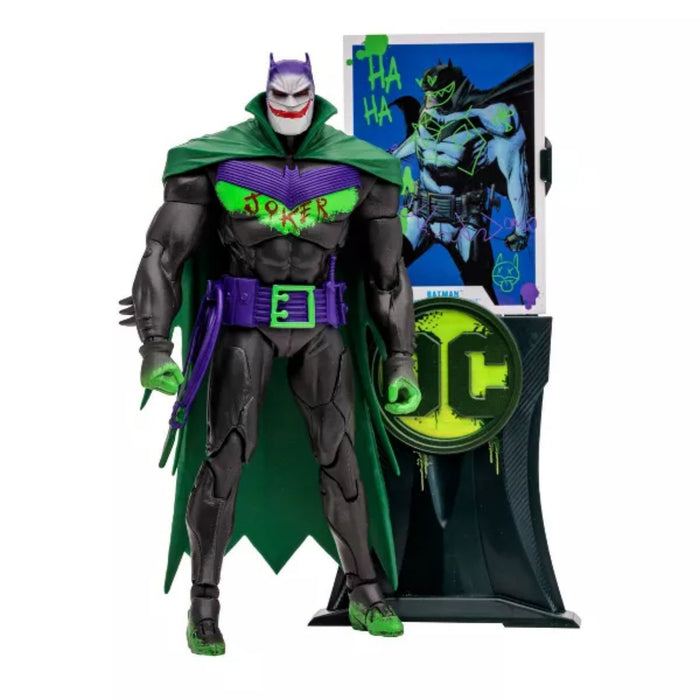 DC Multiverse Exclusive Gold Label Batman White Knight Jokerized