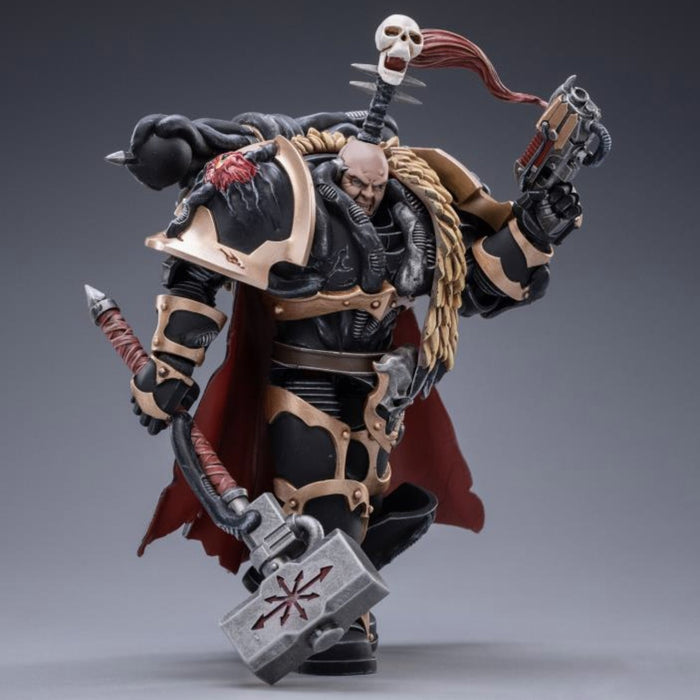 Warhammer 40k Black Legion Chaos Lord Khalos the Ravager (1/18 Scale)