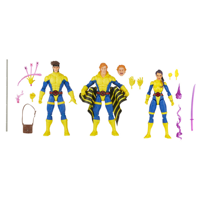 Marvel Legends X-Men 3-Pack: Banshee, Gambit, & Psylocke