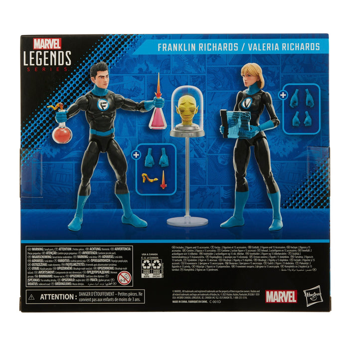 Marvel Legends Fantastic Four Franklin Richards and Valeria Richards 2-Pack