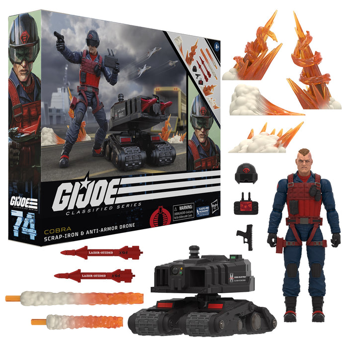 G.I. Joe Classified #74 Scrap-Iron & Anti-Armor Drone