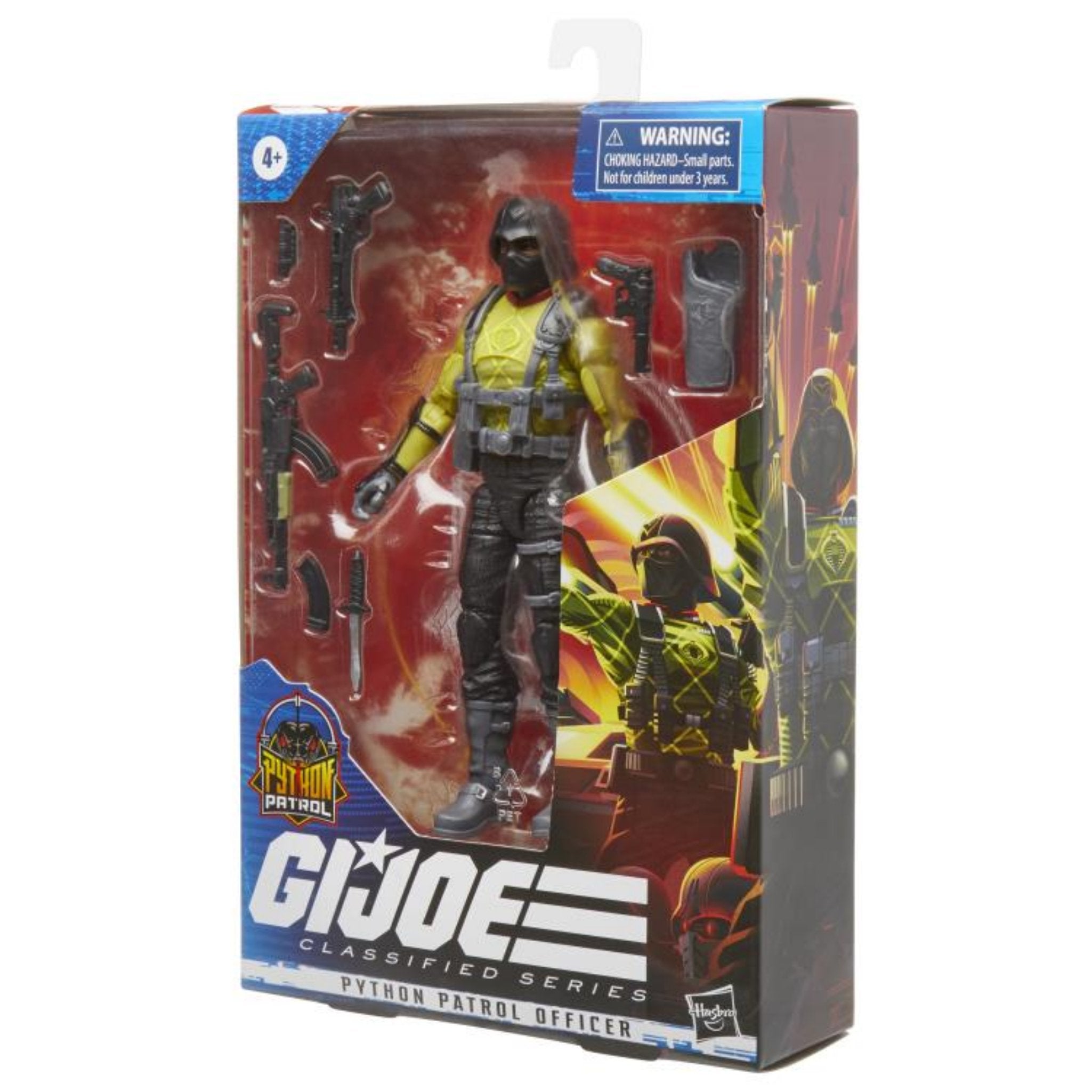 hiya toys g.i. joe python patrol trooper exquisite... G.I. Joe Classified Exclusive Python Patrol Officer – Nerdzoic Toy Store
