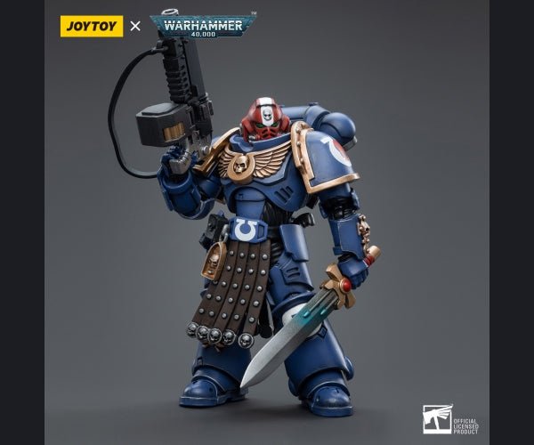 Warhammer 40k Ultramarines Intercessor Veteran Sergeant Brother Aeontas (1/18 Scale)