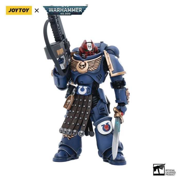 Warhammer 40k Ultramarines Intercessor Veteran Sergeant Brother Aeontas (1/18 Scale)