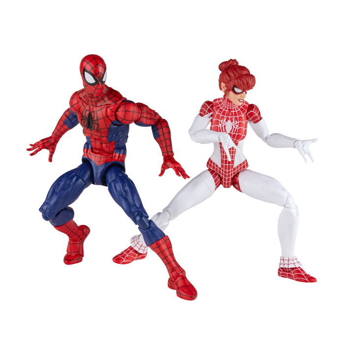 Marvel Legends Spider-Man and Marvel’s Spinneret