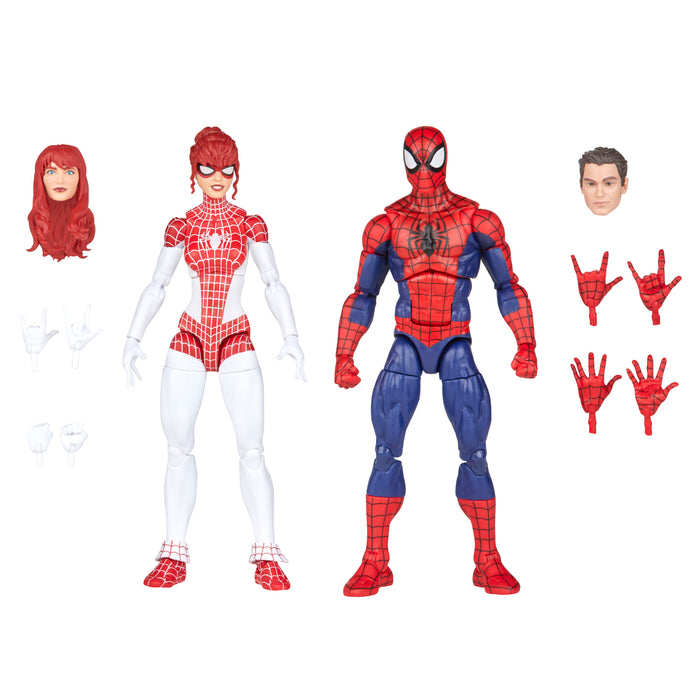 Marvel Legends Spider-Man and Marvel’s Spinneret