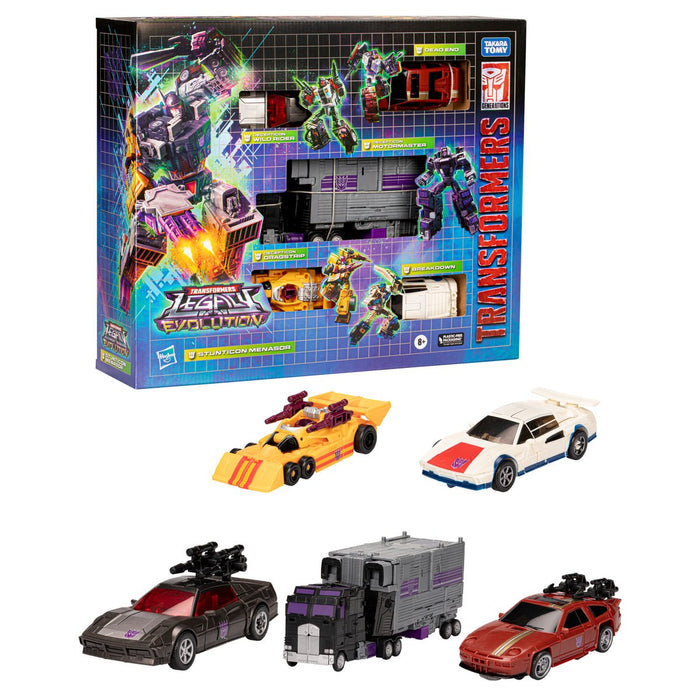 Transformers Legacy Evolution Stunticon Menasor Multipack