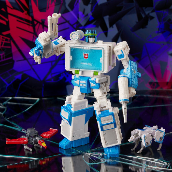 Transformers Generations Shattered Glass Soundwave (with Laserbeak & Ravage)