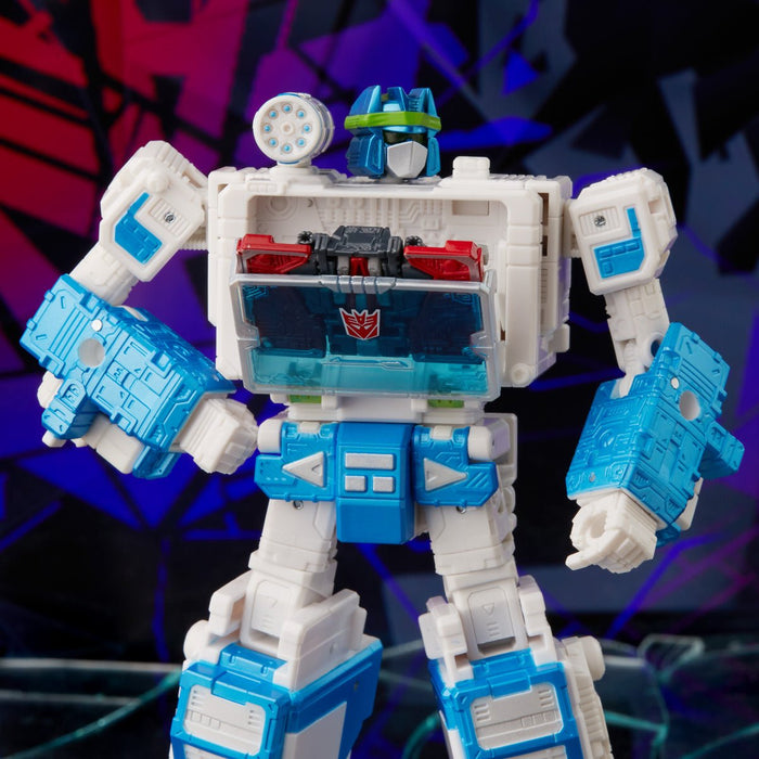 Transformers Generations Shattered Glass Soundwave (with Laserbeak & Ravage)