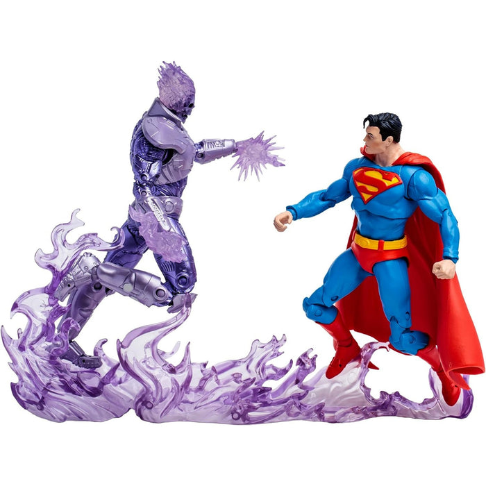 DC Multiverse Exclusive Gold Label Atomic Skull vs. Superman 2-Pack