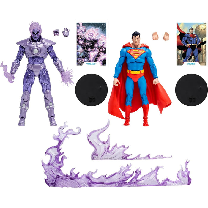 DC Multiverse Exclusive Gold Label Atomic Skull vs. Superman 2-Pack