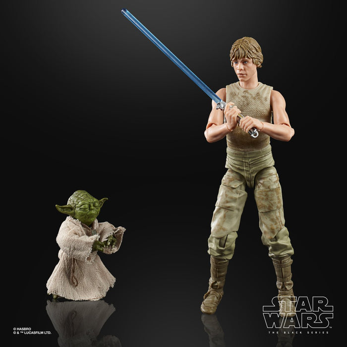 Star Wars Black Series 40th Anniversary Deluxe Luke Skywalker & Yoda (Jedi Training) 2-Pack