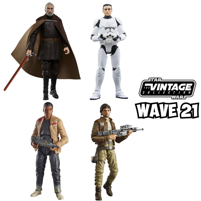 Star Wars: The Vintage Collection Wave 21 COMPLETE SET OF 4 (Fan Channel Exclusive)