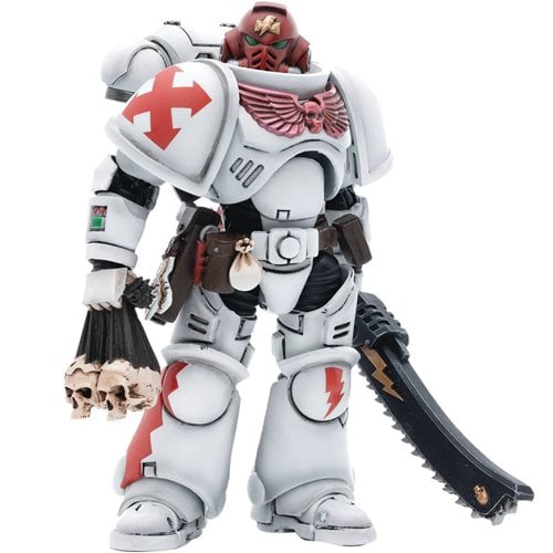 Warhammer 40k White Scars Assault Intercessor Sergeant Tsendbaatar (1/18 Scale)