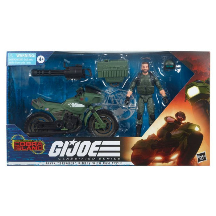G.I. Joe Classified Special Missions: Cobra Island Breaker with RAM Cycle