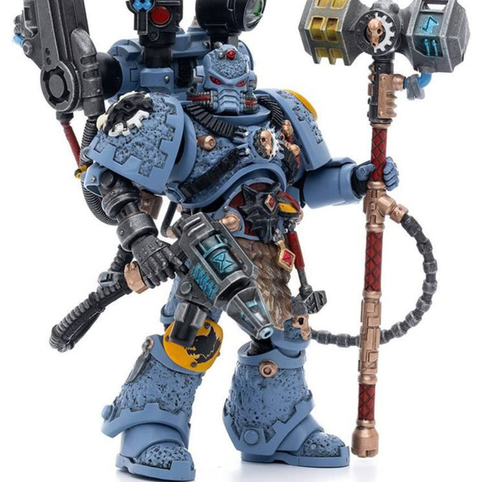 Warhammer 40k Space Wolves Iron Priest Jorin Fellhammer (1/18th Scale)