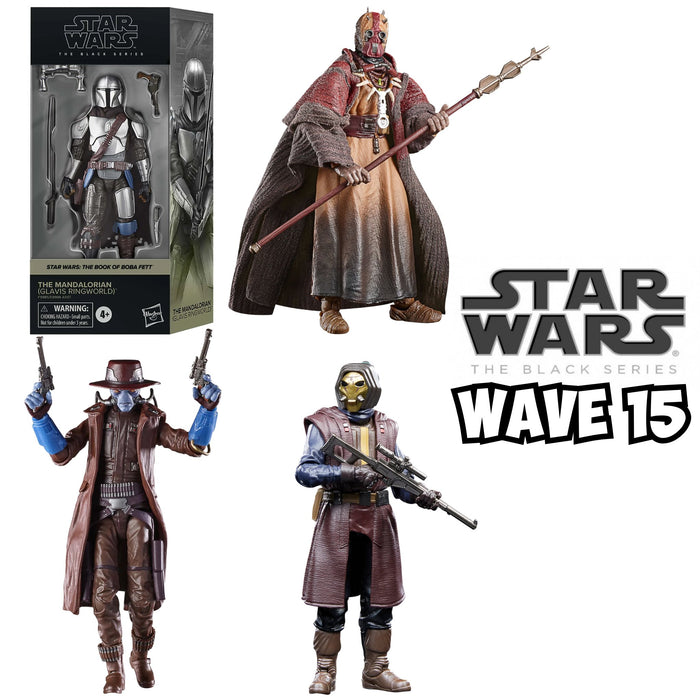 Star Wars: The Black Series Wave 15 COMPLETE SET OF 4