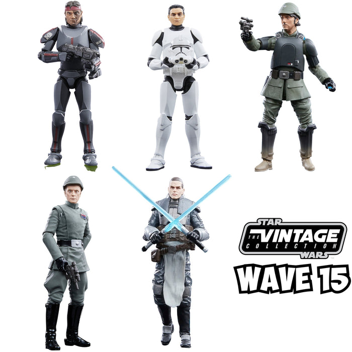 Star Wars: The Vintage Collection Wave 15 COMPLETE SET OF 5